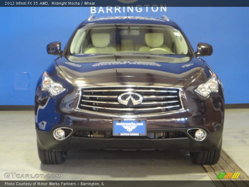 Midnight Mocha / Wheat 2012 Infiniti FX 35 AWD