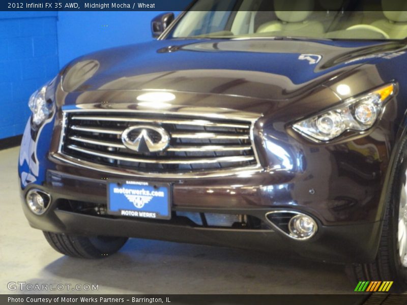 Midnight Mocha / Wheat 2012 Infiniti FX 35 AWD