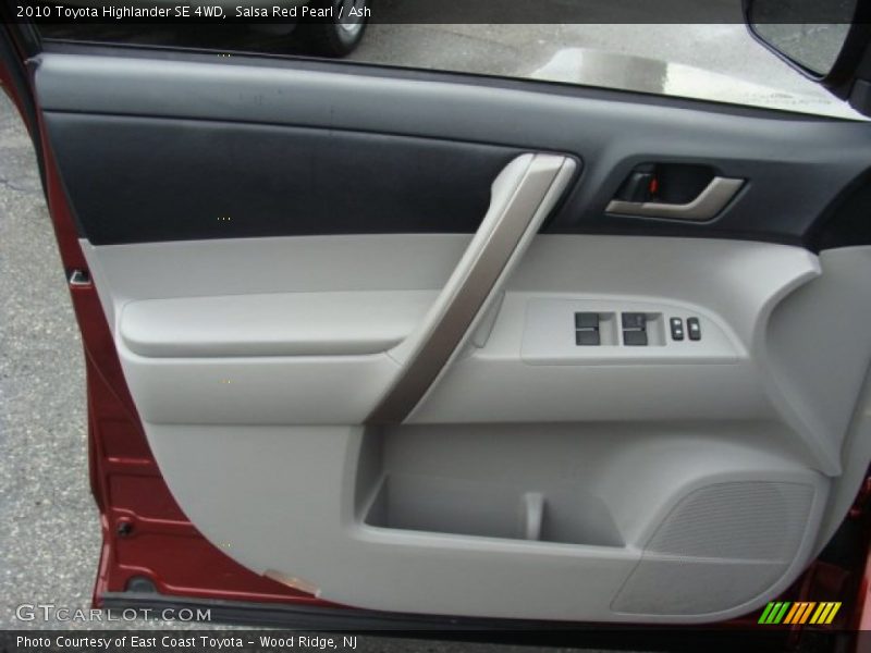 Salsa Red Pearl / Ash 2010 Toyota Highlander SE 4WD