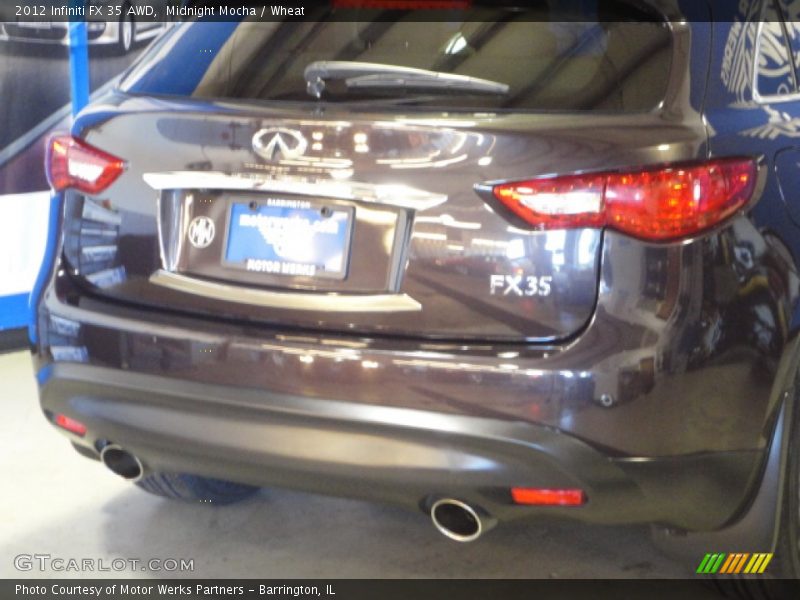 Midnight Mocha / Wheat 2012 Infiniti FX 35 AWD