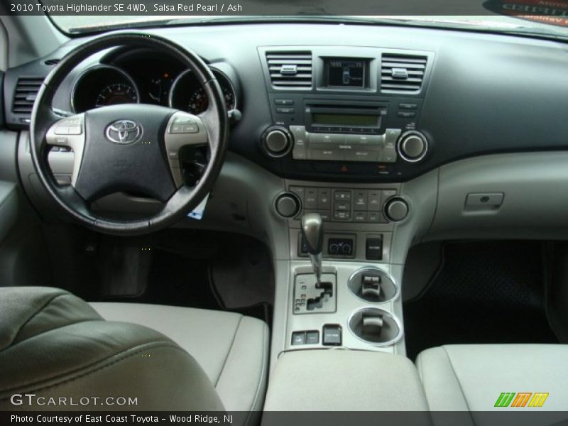 Salsa Red Pearl / Ash 2010 Toyota Highlander SE 4WD