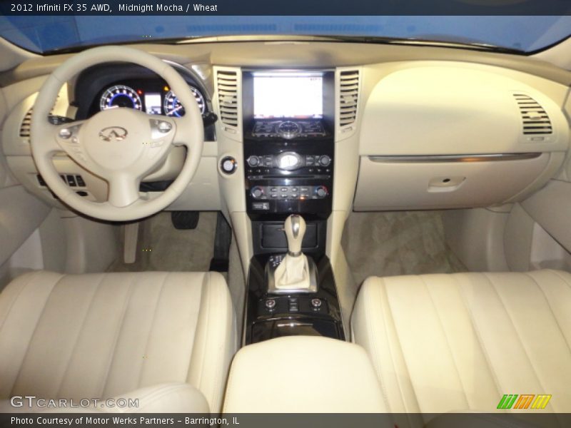 Midnight Mocha / Wheat 2012 Infiniti FX 35 AWD