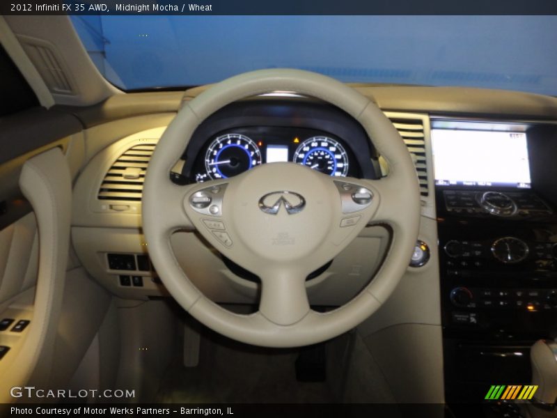 Midnight Mocha / Wheat 2012 Infiniti FX 35 AWD