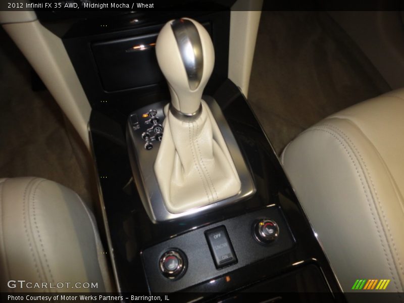 Midnight Mocha / Wheat 2012 Infiniti FX 35 AWD