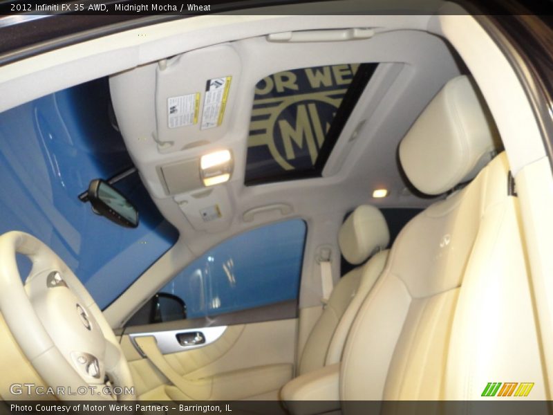 Midnight Mocha / Wheat 2012 Infiniti FX 35 AWD