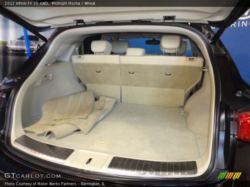 Midnight Mocha / Wheat 2012 Infiniti FX 35 AWD