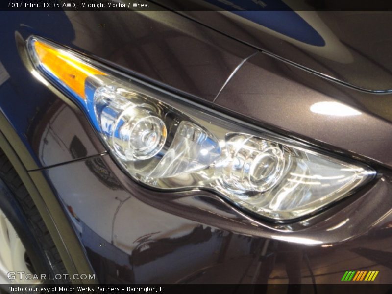 Midnight Mocha / Wheat 2012 Infiniti FX 35 AWD