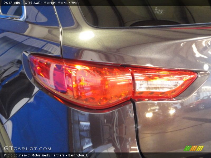 Midnight Mocha / Wheat 2012 Infiniti FX 35 AWD