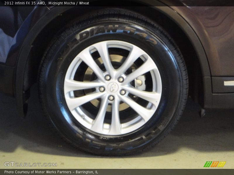 Midnight Mocha / Wheat 2012 Infiniti FX 35 AWD