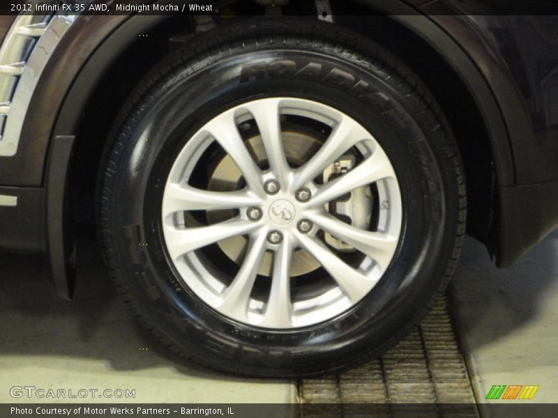 Midnight Mocha / Wheat 2012 Infiniti FX 35 AWD