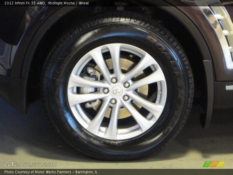 Midnight Mocha / Wheat 2012 Infiniti FX 35 AWD