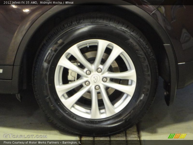 Midnight Mocha / Wheat 2012 Infiniti FX 35 AWD
