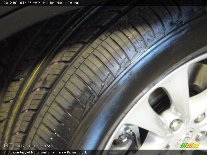 Midnight Mocha / Wheat 2012 Infiniti FX 35 AWD