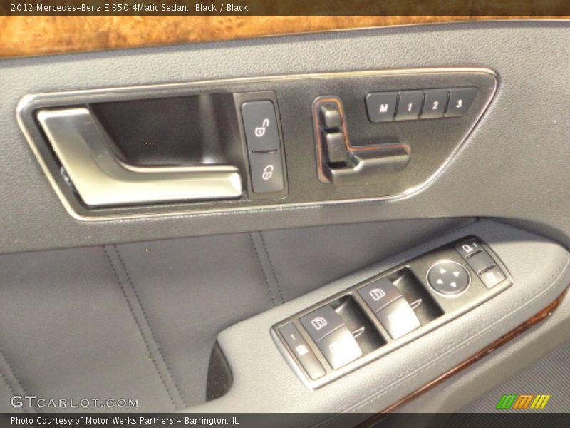 Black / Black 2012 Mercedes-Benz E 350 4Matic Sedan