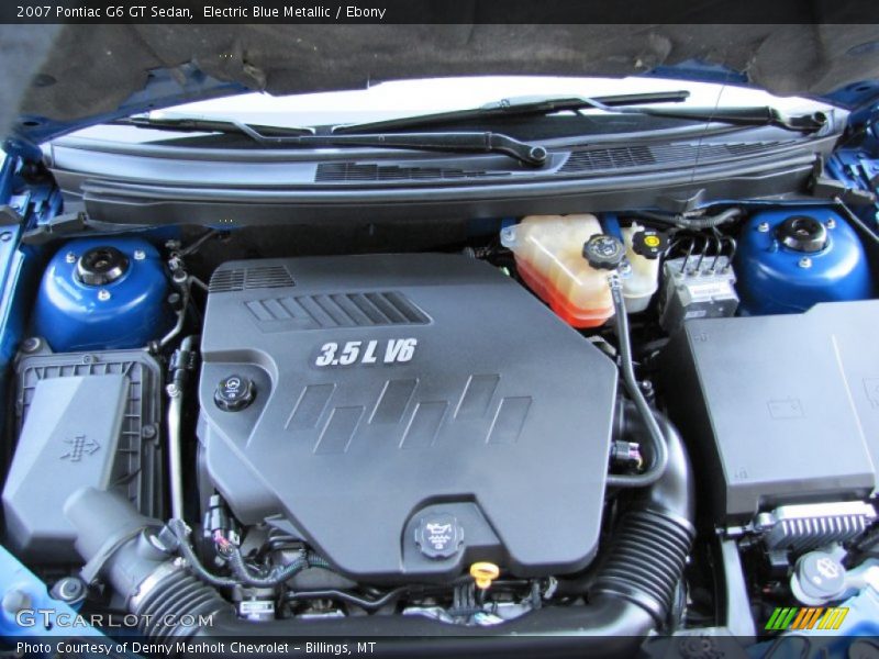 Electric Blue Metallic / Ebony 2007 Pontiac G6 GT Sedan