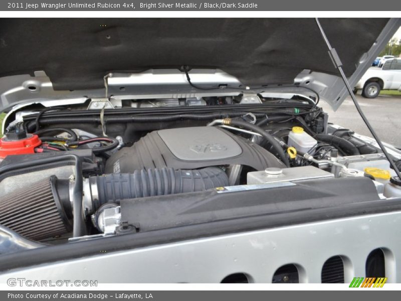 Bright Silver Metallic / Black/Dark Saddle 2011 Jeep Wrangler Unlimited Rubicon 4x4