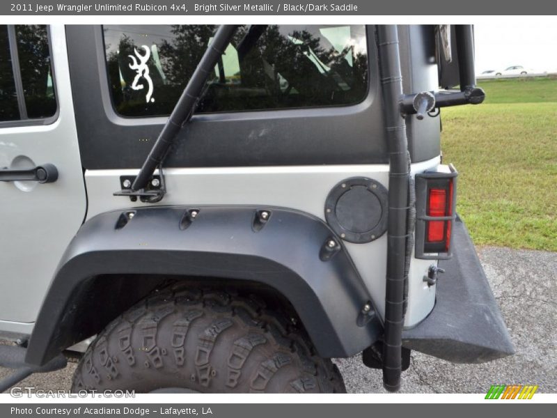 Bright Silver Metallic / Black/Dark Saddle 2011 Jeep Wrangler Unlimited Rubicon 4x4