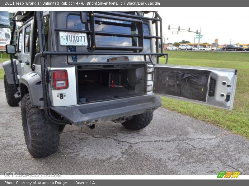 Bright Silver Metallic / Black/Dark Saddle 2011 Jeep Wrangler Unlimited Rubicon 4x4