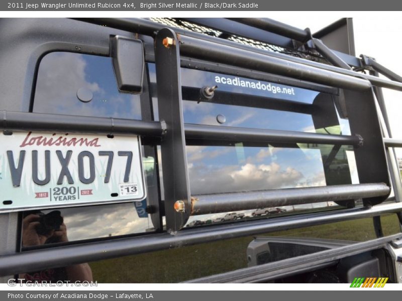 Bright Silver Metallic / Black/Dark Saddle 2011 Jeep Wrangler Unlimited Rubicon 4x4