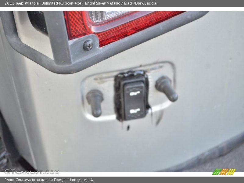 Bright Silver Metallic / Black/Dark Saddle 2011 Jeep Wrangler Unlimited Rubicon 4x4