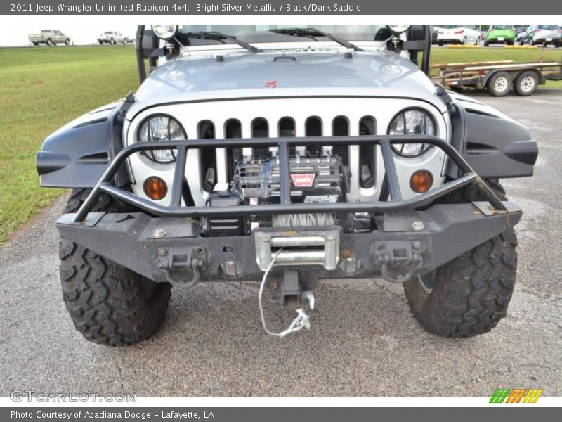 Brush guard and Warn winch - 2011 Jeep Wrangler Unlimited Rubicon 4x4