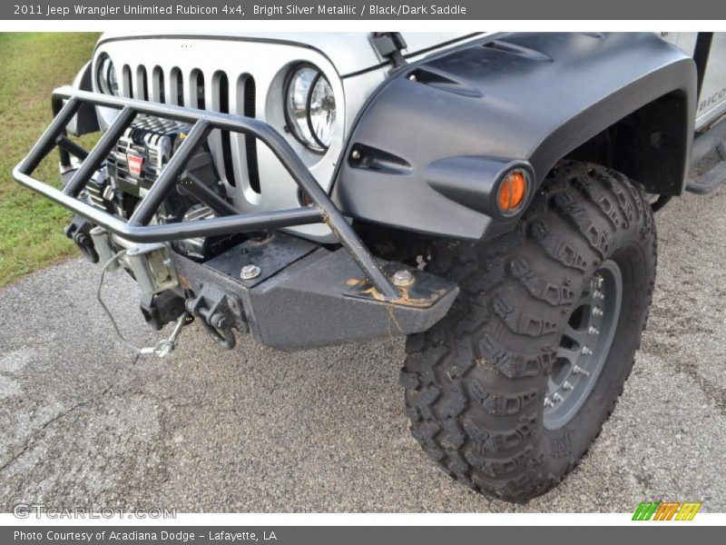 Brush guard and winch - 2011 Jeep Wrangler Unlimited Rubicon 4x4