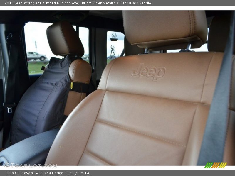 Front Seat of 2011 Wrangler Unlimited Rubicon 4x4