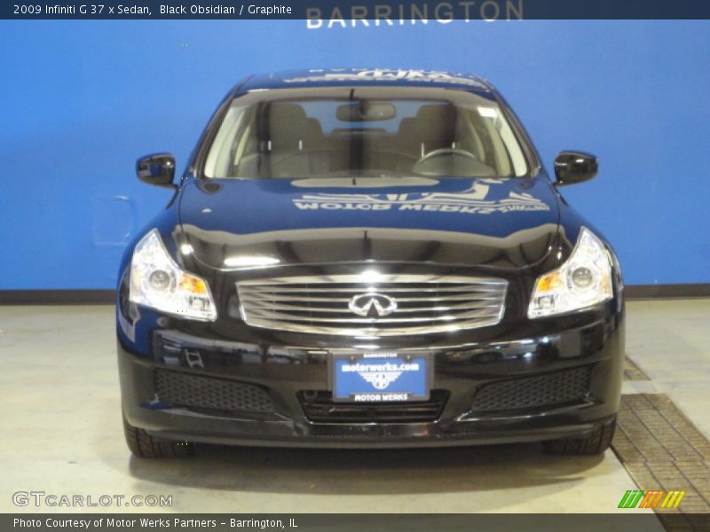 Black Obsidian / Graphite 2009 Infiniti G 37 x Sedan