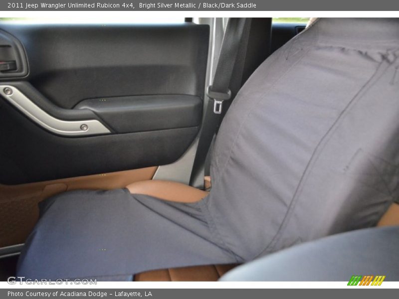Bright Silver Metallic / Black/Dark Saddle 2011 Jeep Wrangler Unlimited Rubicon 4x4