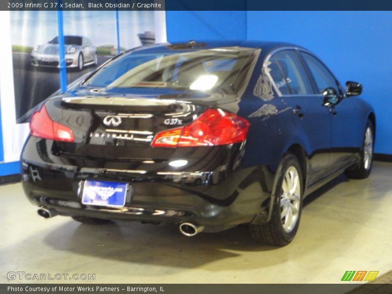 Black Obsidian / Graphite 2009 Infiniti G 37 x Sedan