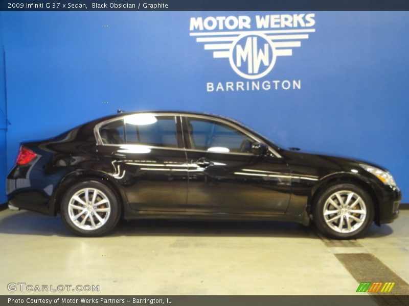 Black Obsidian / Graphite 2009 Infiniti G 37 x Sedan