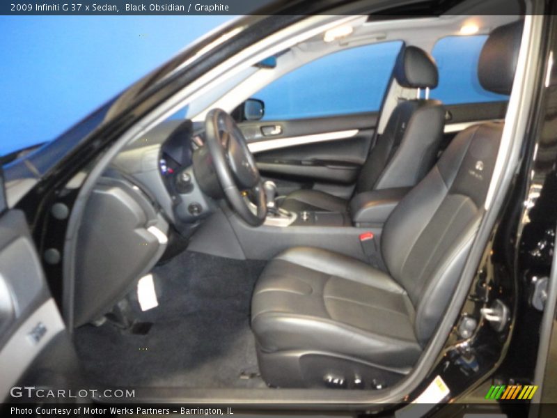 Black Obsidian / Graphite 2009 Infiniti G 37 x Sedan