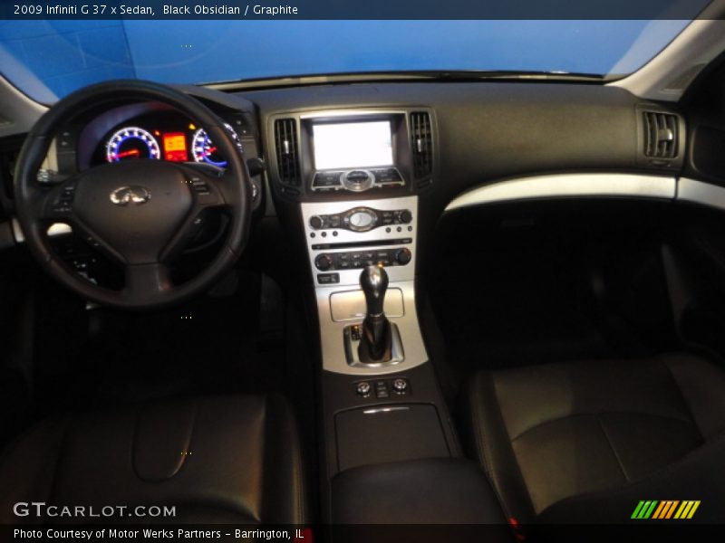 Black Obsidian / Graphite 2009 Infiniti G 37 x Sedan