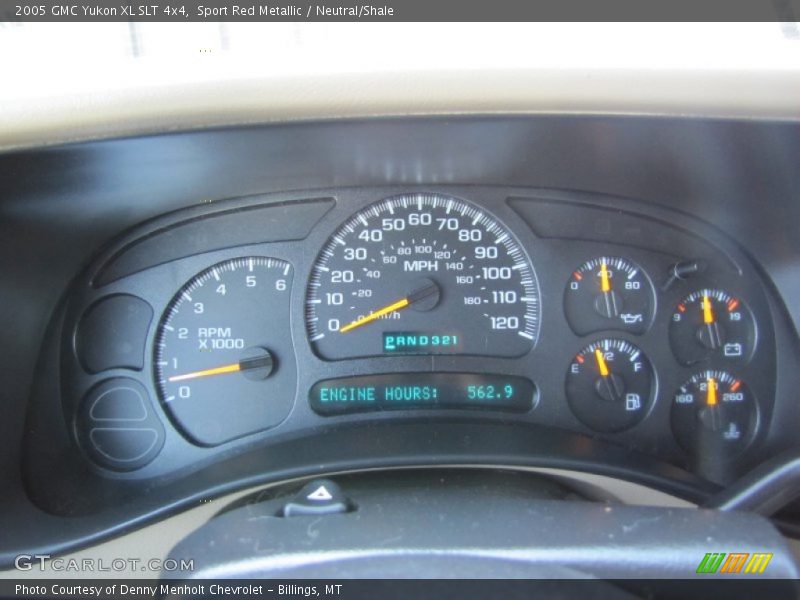 Sport Red Metallic / Neutral/Shale 2005 GMC Yukon XL SLT 4x4