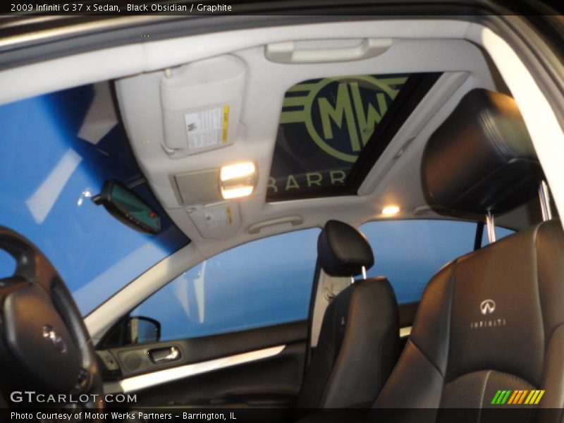 Black Obsidian / Graphite 2009 Infiniti G 37 x Sedan