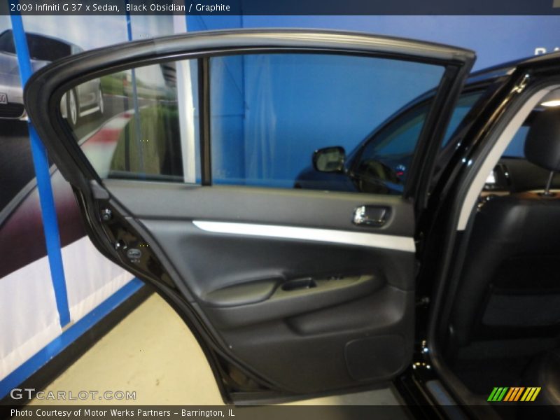 Black Obsidian / Graphite 2009 Infiniti G 37 x Sedan