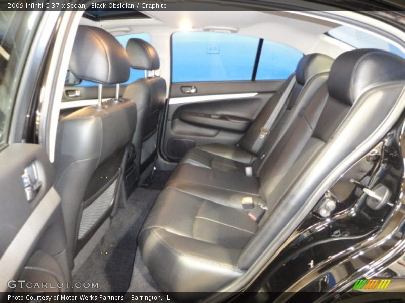 Black Obsidian / Graphite 2009 Infiniti G 37 x Sedan