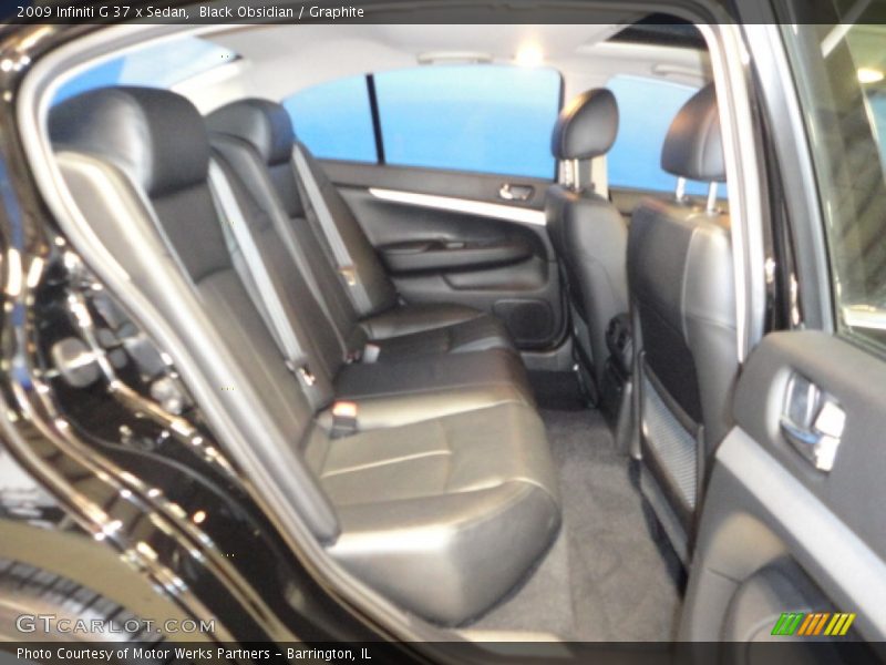 Black Obsidian / Graphite 2009 Infiniti G 37 x Sedan