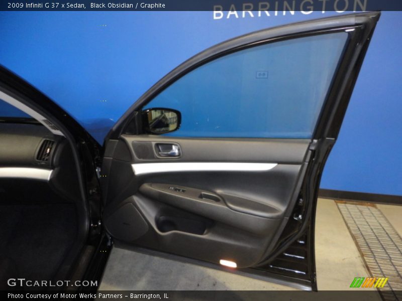 Black Obsidian / Graphite 2009 Infiniti G 37 x Sedan