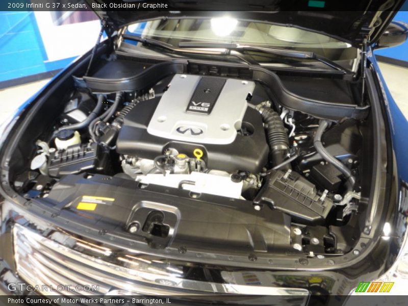 Black Obsidian / Graphite 2009 Infiniti G 37 x Sedan