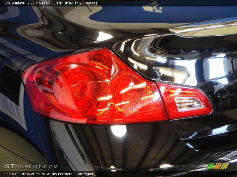 Black Obsidian / Graphite 2009 Infiniti G 37 x Sedan