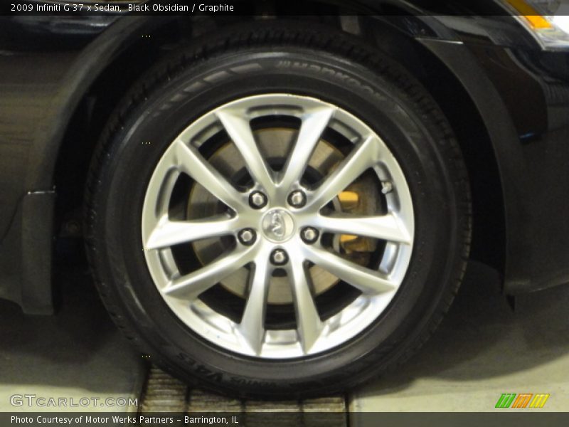 Black Obsidian / Graphite 2009 Infiniti G 37 x Sedan