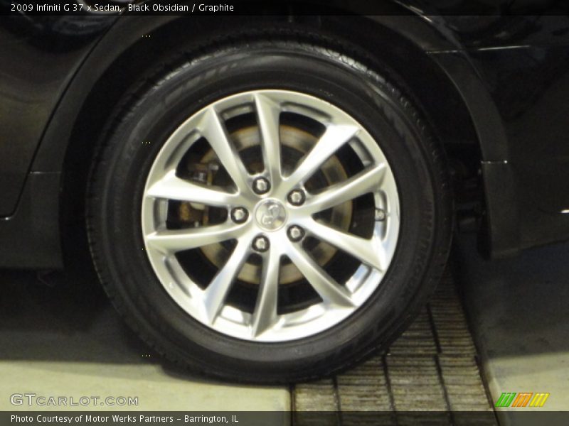 Black Obsidian / Graphite 2009 Infiniti G 37 x Sedan