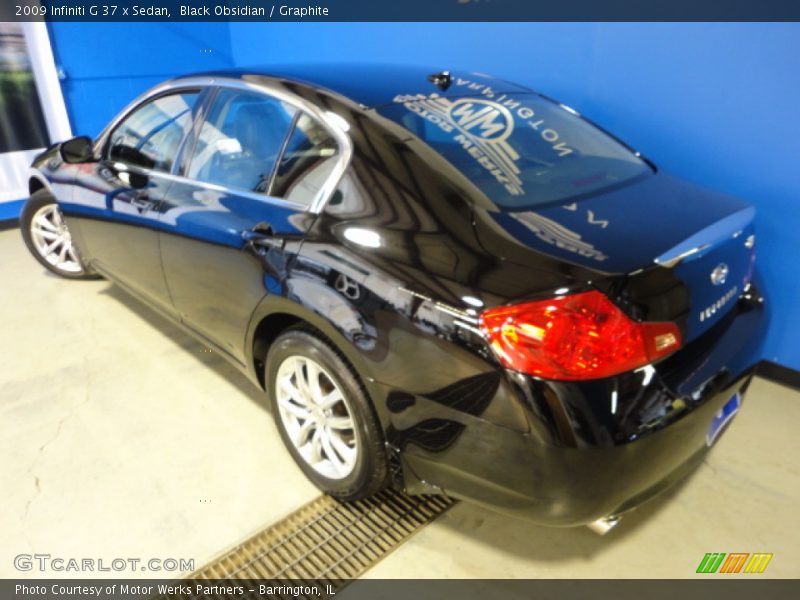 Black Obsidian / Graphite 2009 Infiniti G 37 x Sedan