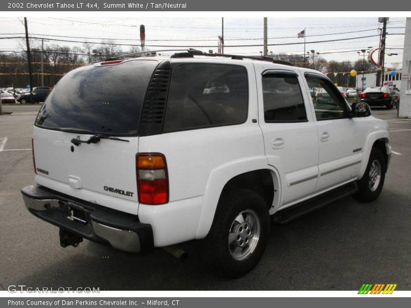 Summit White / Tan/Neutral 2002 Chevrolet Tahoe LT 4x4