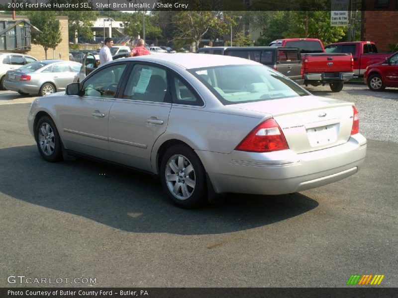 Silver Birch Metallic / Shale Grey 2006 Ford Five Hundred SEL
