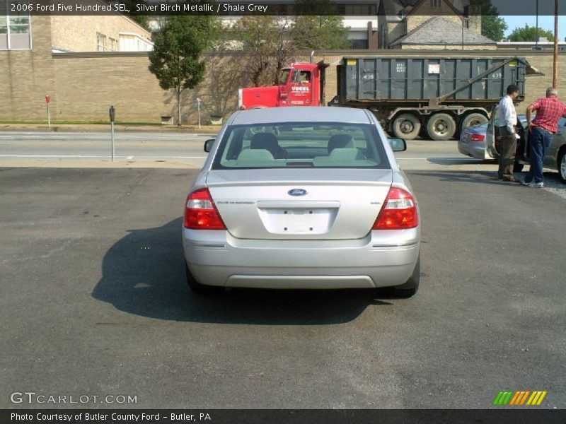 Silver Birch Metallic / Shale Grey 2006 Ford Five Hundred SEL
