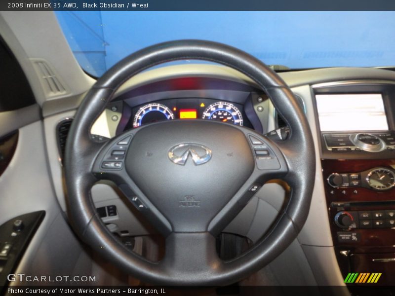 Black Obsidian / Wheat 2008 Infiniti EX 35 AWD