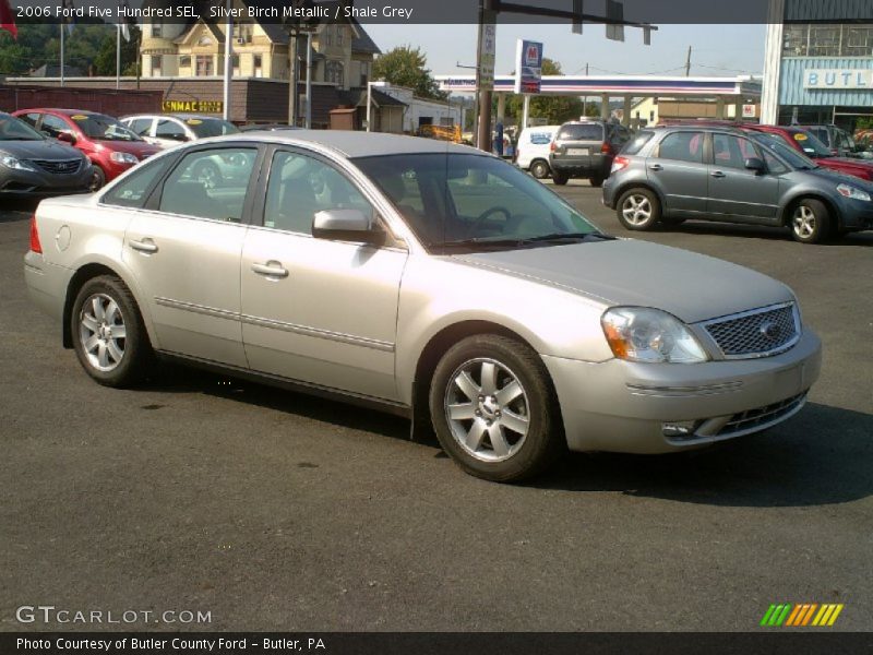 Silver Birch Metallic / Shale Grey 2006 Ford Five Hundred SEL
