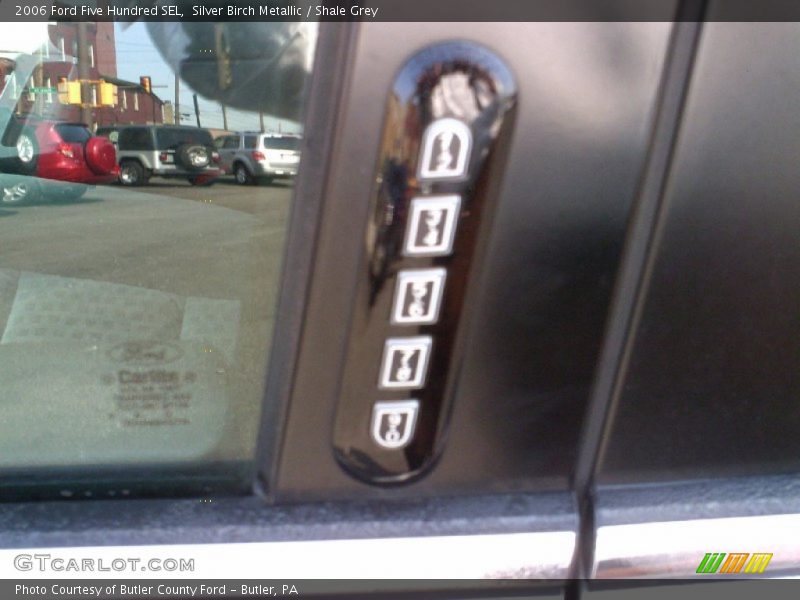 Silver Birch Metallic / Shale Grey 2006 Ford Five Hundred SEL